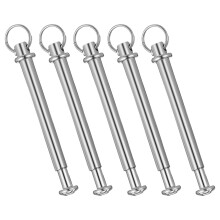 20Sets Durable Stainless Steel Folding Fan Shaft Repair Rivets Silver