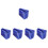5 Pcs Foot Pads Ladders Non-Slip Covers Lightweight Accessory 6