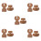 5Pcs Multi-Color Cooling Seat Cushion Pad Baby Insert 9