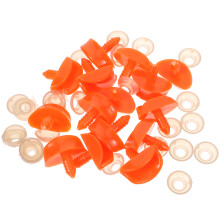 250Pcs Durable Orange Mouth Replacement for Kids DIY Duck Toy Crafts