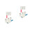 2Sets Clear Self-Adhesive Shrink Wrap Roll for Packaging and Moving 2