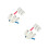 2Sets Clear Self-Adhesive Shrink Wrap Roll for Packaging and Moving 8