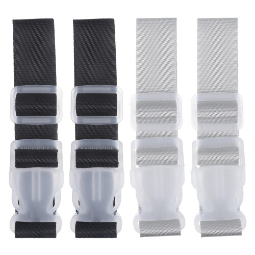 20Pcs Durable Buckle Straps for Luggage Backpack Adjustable Multicolor