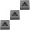 3pcs Graphite Casting Mold For Melting Silver Triangle Shape Graphite Mold For Diy Casting For Metal Ingot 4