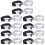 20Pcs Durable Buckle Straps for Luggage Backpack Adjustable Multicolor 8