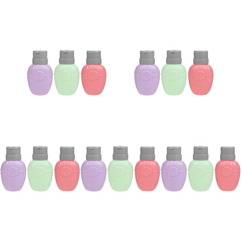 15 Pcs Squeeze Bottle Glass Plastic Pp 2