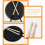 4 Pairs Hand Drum Stick Jazz Hammers Sturdy Drumsticks 7