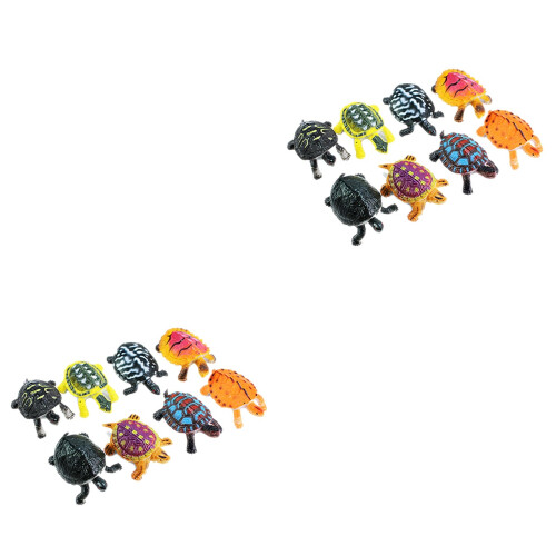 2pcs Toy Sea Turtle Model Child Ocean 2