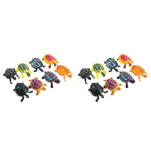 2pcs Toy Sea Turtle Model Child Ocean 1