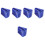 5 Pcs Foot Pads Ladders Non-Slip Covers Lightweight Accessory 5