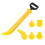 1Pc Multifunctional Yellow Cement Laying Caulking Rod 5-Purpose Tool 1