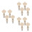 12 Pcs String Earth Tones White Set 2