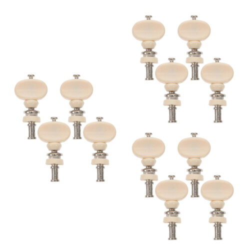 12 Pcs String Earth Tones White Set 1