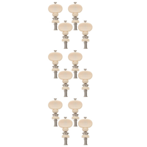 12 Pcs String Earth Tones White Set 2