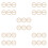 30Pcs Khaki Wick Placement Tools Wooden Candle Wick Centering Device 3