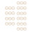 30Pcs Khaki Wick Placement Tools Wooden Candle Wick Centering Device 5