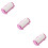 3Pièces Accessoires Ongles Rose Kit Facile À Utiliser 8