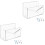 2Sets Clear Acrylic Mail Holder Desktop Organizer Letter Sorter Rack 5