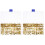 2 Sets Screw Household M5 Copper Terminal 2