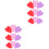 18Pcs Practical Silicone Makeup Brush Covers Assorted Color Protector 3