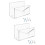 2Sets Clear Acrylic Mail Holder Desktop Organizer Letter Sorter Rack 8