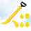 1Pc Multifunctional Yellow Cement Laying Caulking Rod 5-Purpose Tool 8