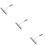 3pcs Household Windows Window Cleaner Glass Tool 8