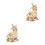 2Sets Handgemaakt Speelgoed Khaki Stem Leerproject 6