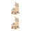 2Sets Handgemaakt Speelgoed Khaki Stem Leerproject 7