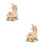 2Sets Handgemaakt Speelgoed Khaki Stem Leerproject 9