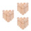 30St Peg Om Te Versieren Beige Hout 10