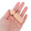 30St Peg Om Te Versieren Beige Hout 4