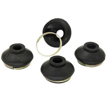 4 Pcs ATV Ball Joint Dust Cover Rubber Cap for Quad Bike Go Kart Rod Arm Protection