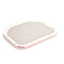 Cat Litter Mat Waterproof Double Layer XL Litter Trapping Mat for Floor Protection Pink