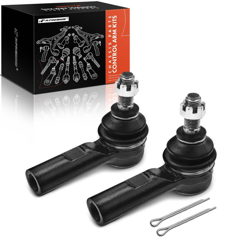 Pair Front Outer Tie Rod Ends For Toyota Camry Avalon Sienna Yaris Scion Xd Lexus Rx300 Es300 9113335600546