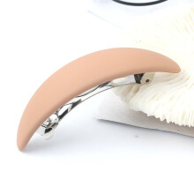 Acrylic UShaped Hair Clip 8.5cm Elegant Girlish Style Hair Barrette with Acrylic Finish
