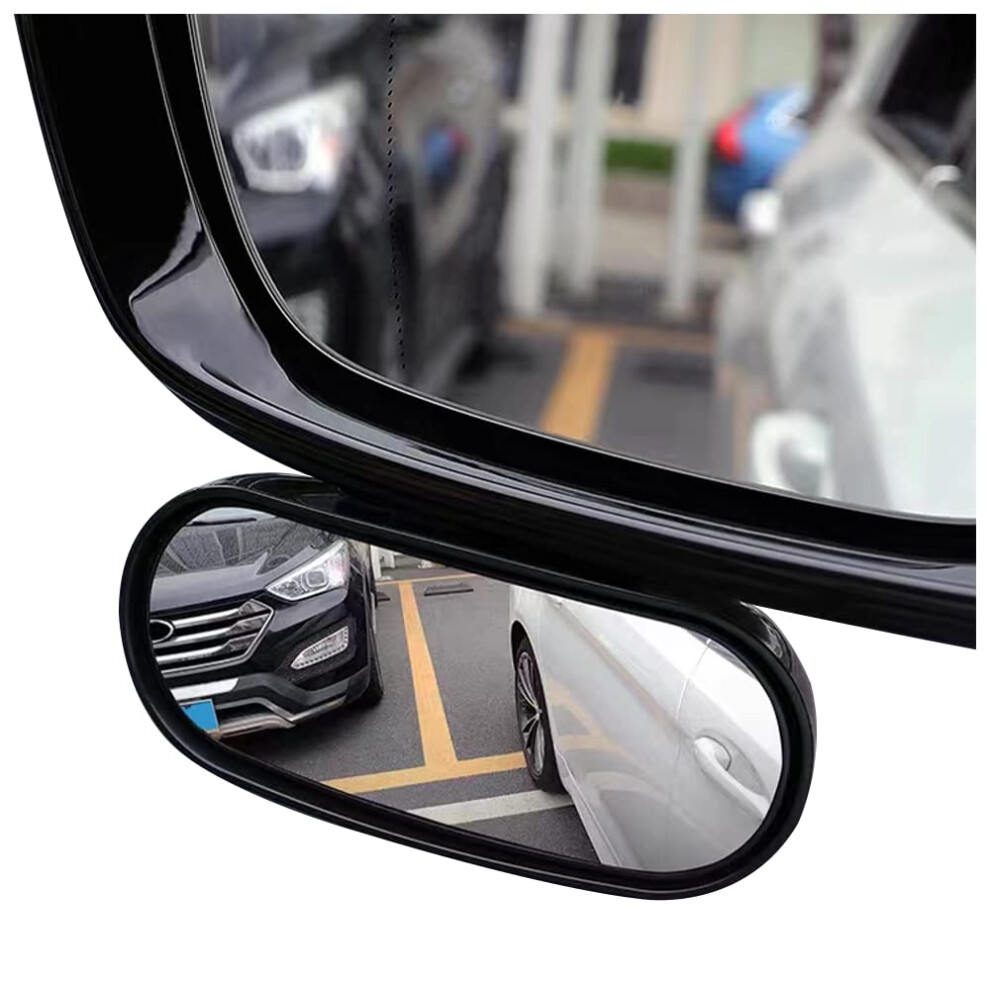 Blind Spot Mirror 360 Adjustable Wide Angle Waterproof Rearview Mirror For Cars Trucks Suvs 9070919790256