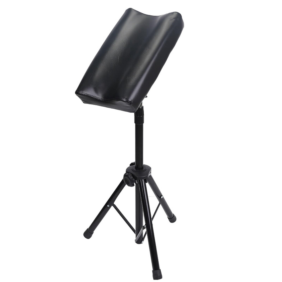 Tattoo Armrest Stand with 360 Angle and Height Adjustment, AntiSlip Tripod Base, Foam Padding