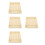 4St Keukenbestek PP Beige Opslag Organizer 4