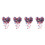 4Pcs Plastic Star Glitter Confetti Party Scatter for Table Decor 6