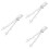 3 blumen geschenk langlebig elegant wohnaccessoire für geliebte 8