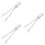 3 blumen geschenk langlebig elegant wohnaccessoire für geliebte 9
