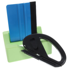 1Ensemble Support Silicone Coloré Raclette Antibulle