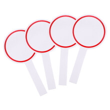 12Pièces Tablettes Effaçables Rouges En Mousse Pour