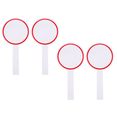 12Pièces Tablettes Effaçables Rouges En Mousse Pour 2