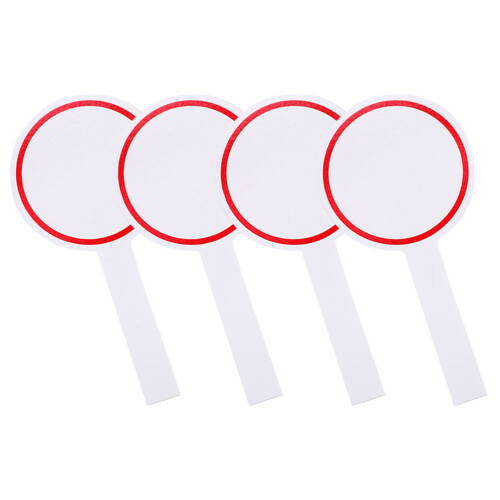 12Pièces Tablettes Effaçables Rouges En Mousse Pour 1