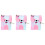 3Pièces Journal Refilable A4 À Couverture Peluche Coloré 5