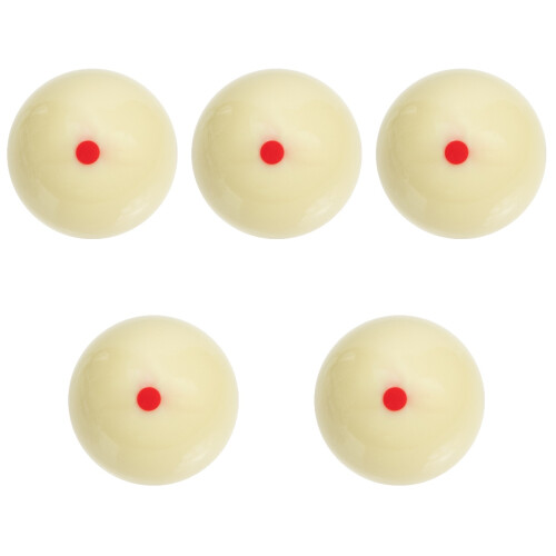 5Pièces Boules De Billard Standard À 6 Points Pour Entraînement 2