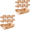 60Pièces Contenants Jetables Papier Pour Snacks Chips Popcorn 4