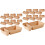 60Pièces Contenants Jetables Papier Pour Snacks Chips Popcorn 5